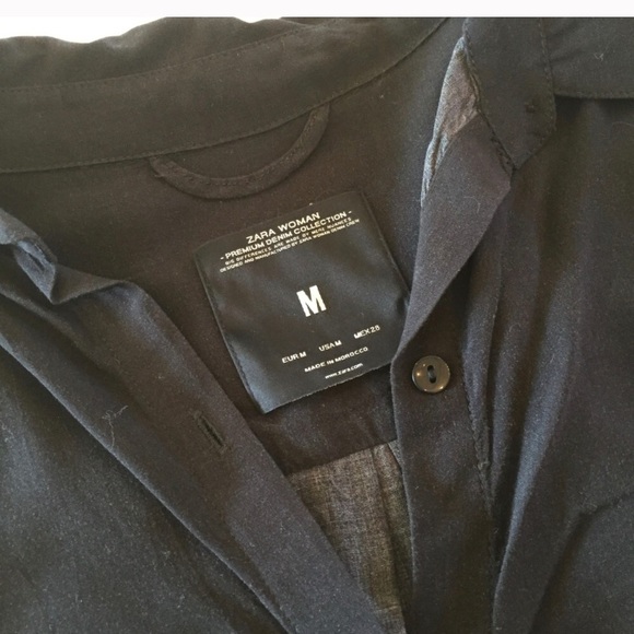 Zara medium tie dye button up - Picture 4 of 5